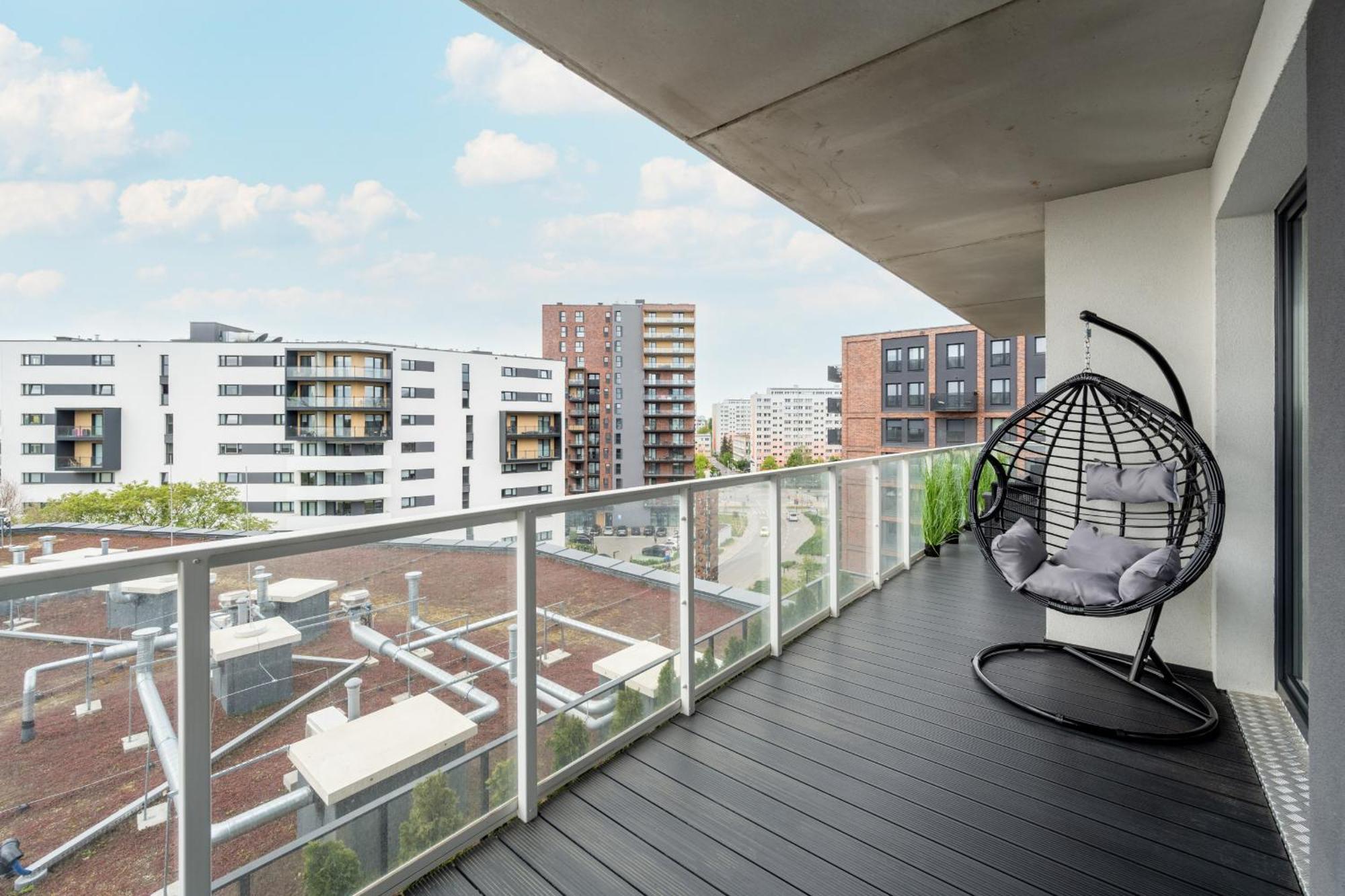Luksusowy Apartament Z 3 Sypialniami, Klimatyzacja, Parkingiem I Biurkiem We Wroclawiu By Renters Prestige Ngoại thất bức ảnh
